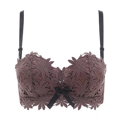 Áo Lót Nâng Ngực Thêu Hoa Quyến Rũ Cho Nữ 32/70-38/85