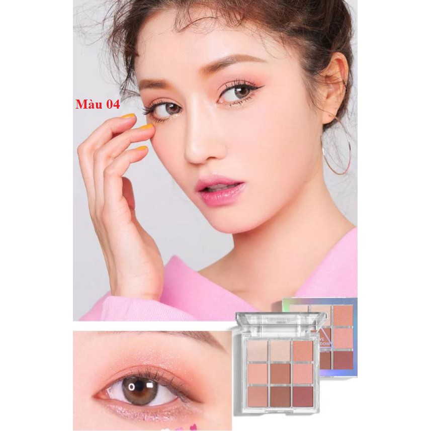 Phấn Mắt Nhũ Lameila 9 Ô Eye Shadow