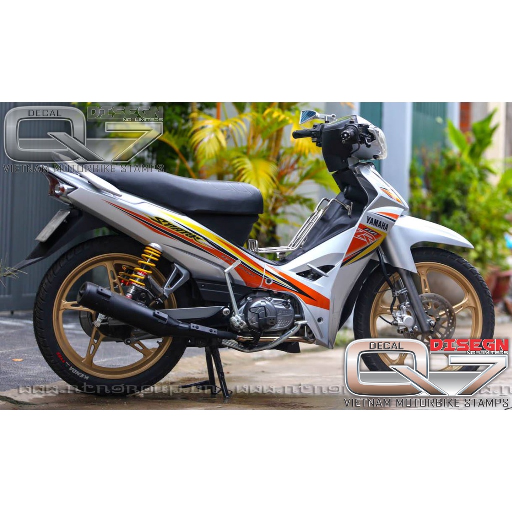 Tem Rời Sirius 110 xe bạc