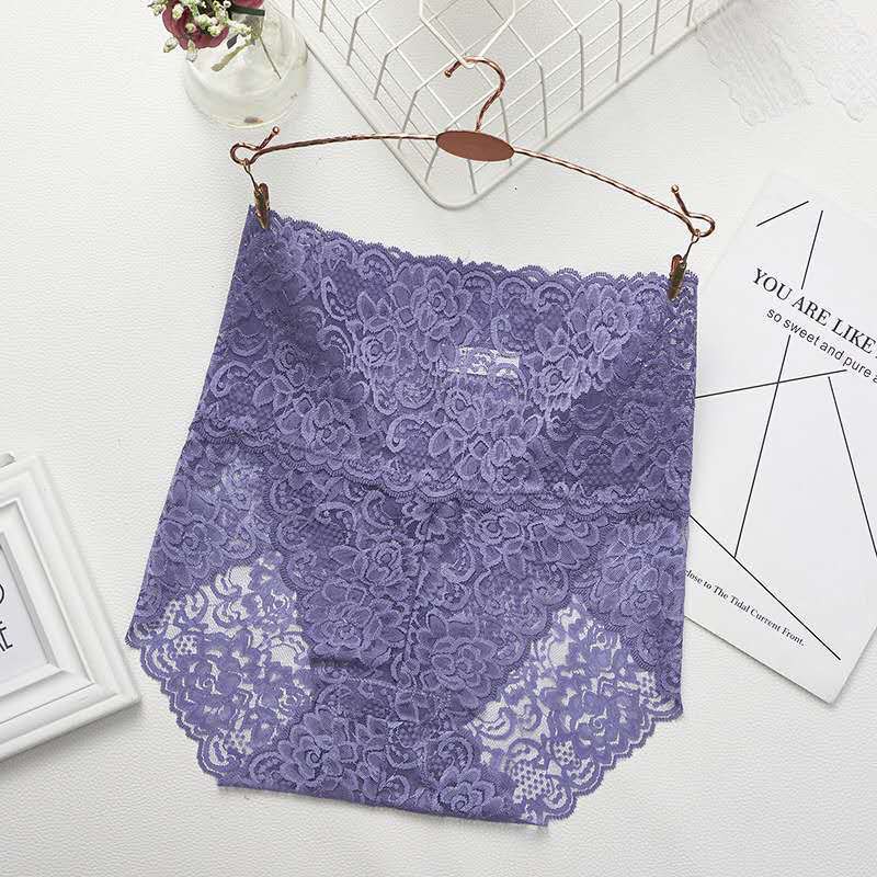 Plus fat plus size fat mm200 kg modal lace sexy ladies panties high waist panties | BigBuy360 - bigbuy360.vn