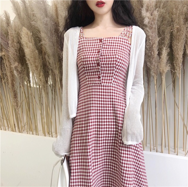 Đầm bốn dây xinh/ Đầm xoè ulzzang_ảnh thật ở cuối | WebRaoVat - webraovat.net.vn