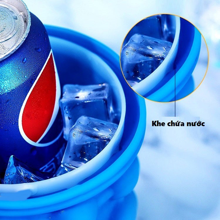 Cốc làm đá thông minh có nắp đậy tiệt trùng - Cốc làm đá viên an toàn vệ sinh