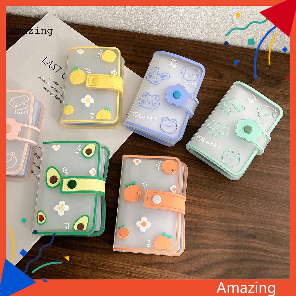 Túi đựng thẻ 20 ngăn chống từ tính thiết kế dễ thương tiện dụng