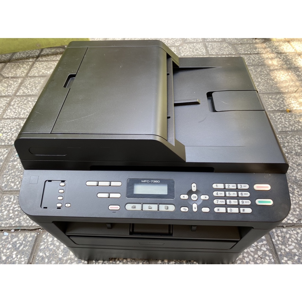 Máy In Brother 7360 Màu Đen Siêu Ngầu