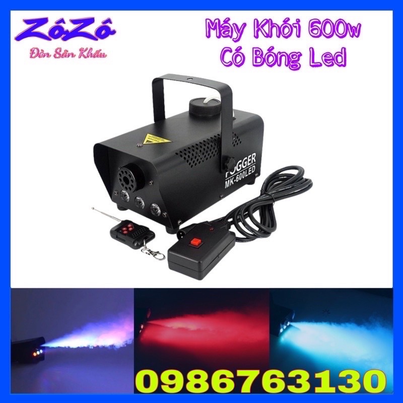 Máy khói 600w led