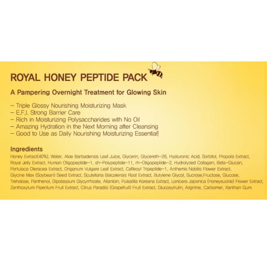 Mặt nạ ngủ Royal Honey Peptide 40ml