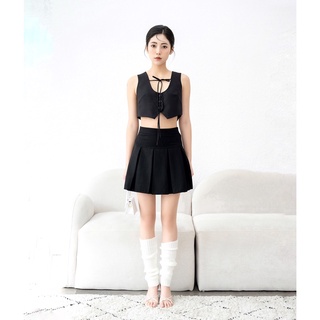 [ IVY TOP ] Áo Gile CropTop Thắt Nơ✨