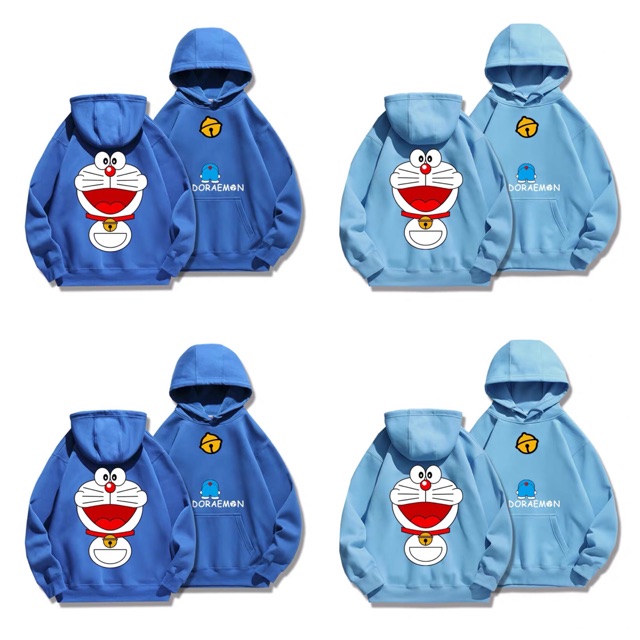 áo hoodie vải nỉ lót bông dày dặn in Dore cười
