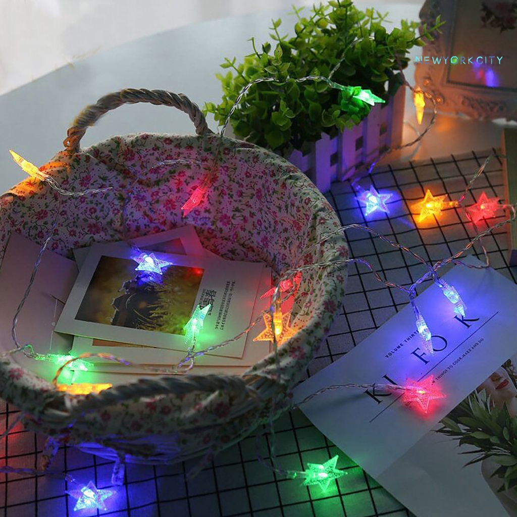 Dây Đèn LED Hình Hoa Anh Đào Nhiều Màu Trang Trí Giáng Sinh