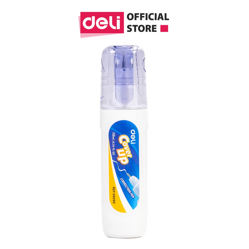 Bút xóa nước 12ml Deli, Xanh dương - 1 cái E39292