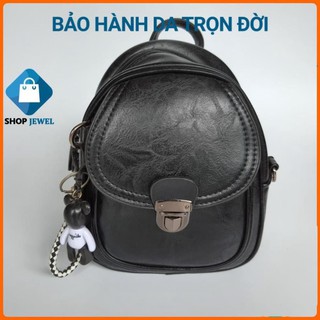tuan74 Balo Da Nữ, Balo Mini Nữ Thời Trang Phong Cách Tối Giản tuan74