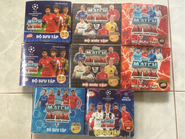 Album Cầu Thủ Các Mùa - Match Attax-Album poca 2021 mùa mới