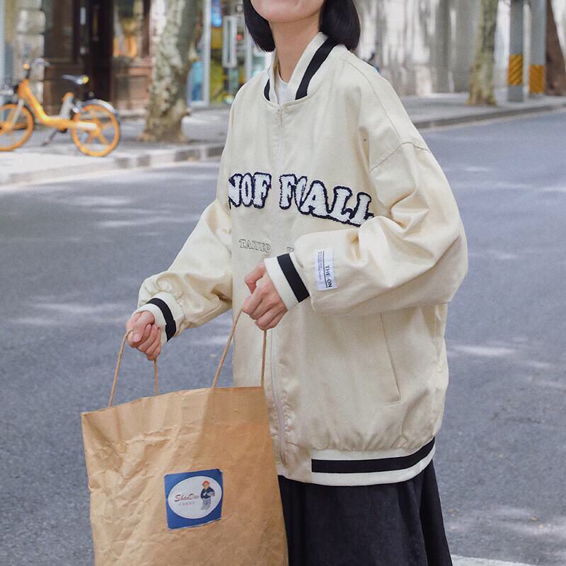 Áo khoác bomber unisex - Áo khoác bóng chày chất kaki oversized - Zadola fashion