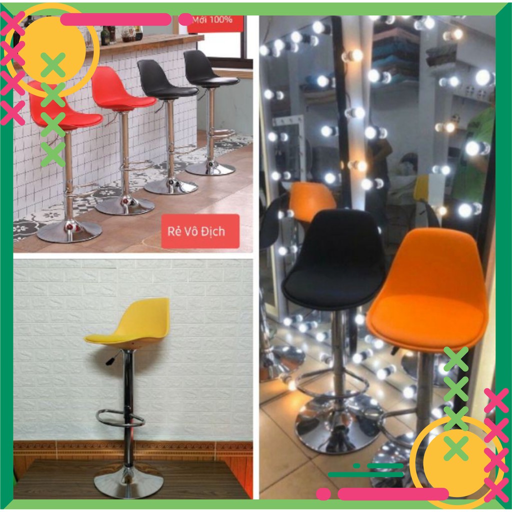 (Giá tốt )Ghế quầy bar . Ghế đệm da cao cấp. Ghế quầy thu ngân. Ghế chụp ảnh. Siêu đẹp. Mới 100% | BigBuy360 - bigbuy360.vn