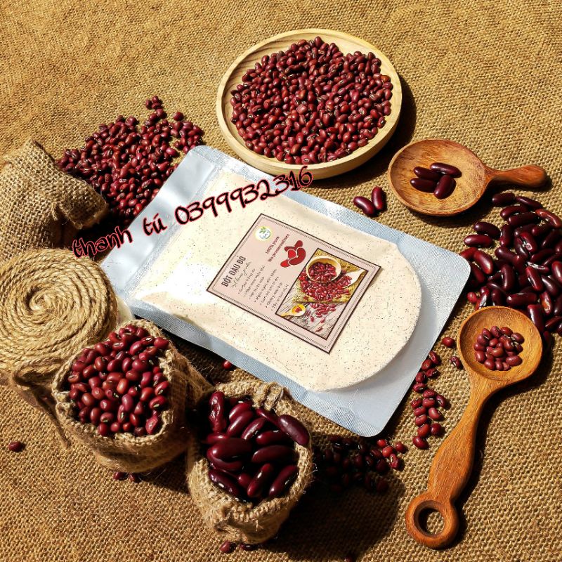 100g bột đậu đỏ hữu cơ nguyên chất