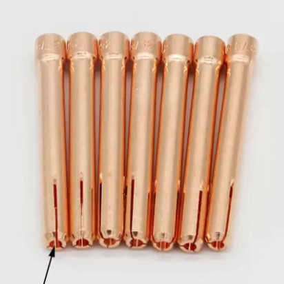 Kẹp kim hàn tig loại dài dùng cho mỏ WP 1.6 - 2.0 - 2.4- 3.2*50mm, Phụ kiện wp26