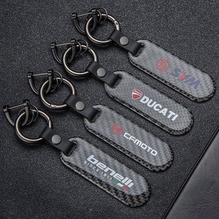 Móc khóa xe mô tô Ducati Kawasaki Yamaha Spring Style Honda Benali