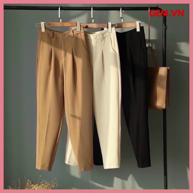Quần vải G14 baggy nữ đủ size hàng đẹp nhiều màu dễ lựa chọn