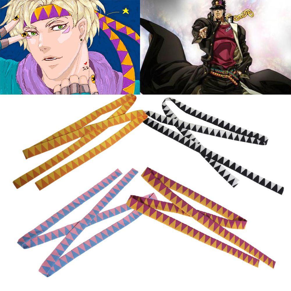 Băng Đô Cài Tóc Phong Cách Anime Kujo Jotaro Caesar Anthonio Zeppeli Jojo 'S Bizarre Adventure