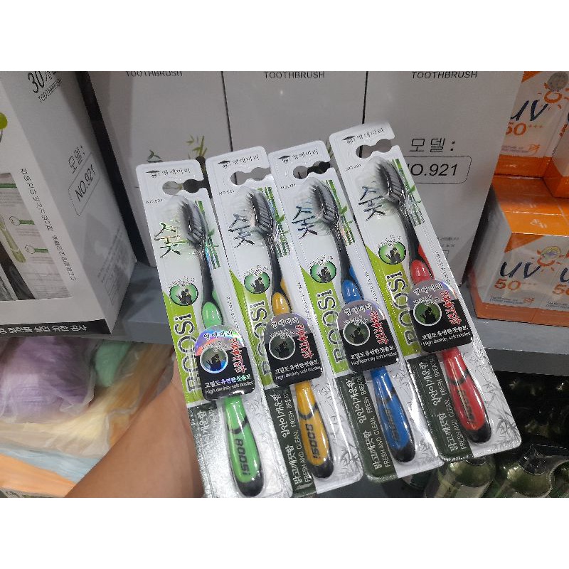 Sỉ 10 bàn chải than tre hàn quốc