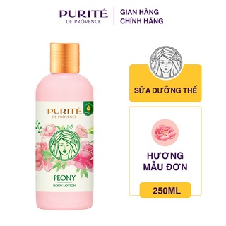 Sữa Dưỡng Thể Purité Thư Giãn Hoa Mẫu Đơn 250ml