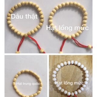 Vòng dâu tằm xịn bình an xinh xắn cho bé CÓ TÚI ZIP