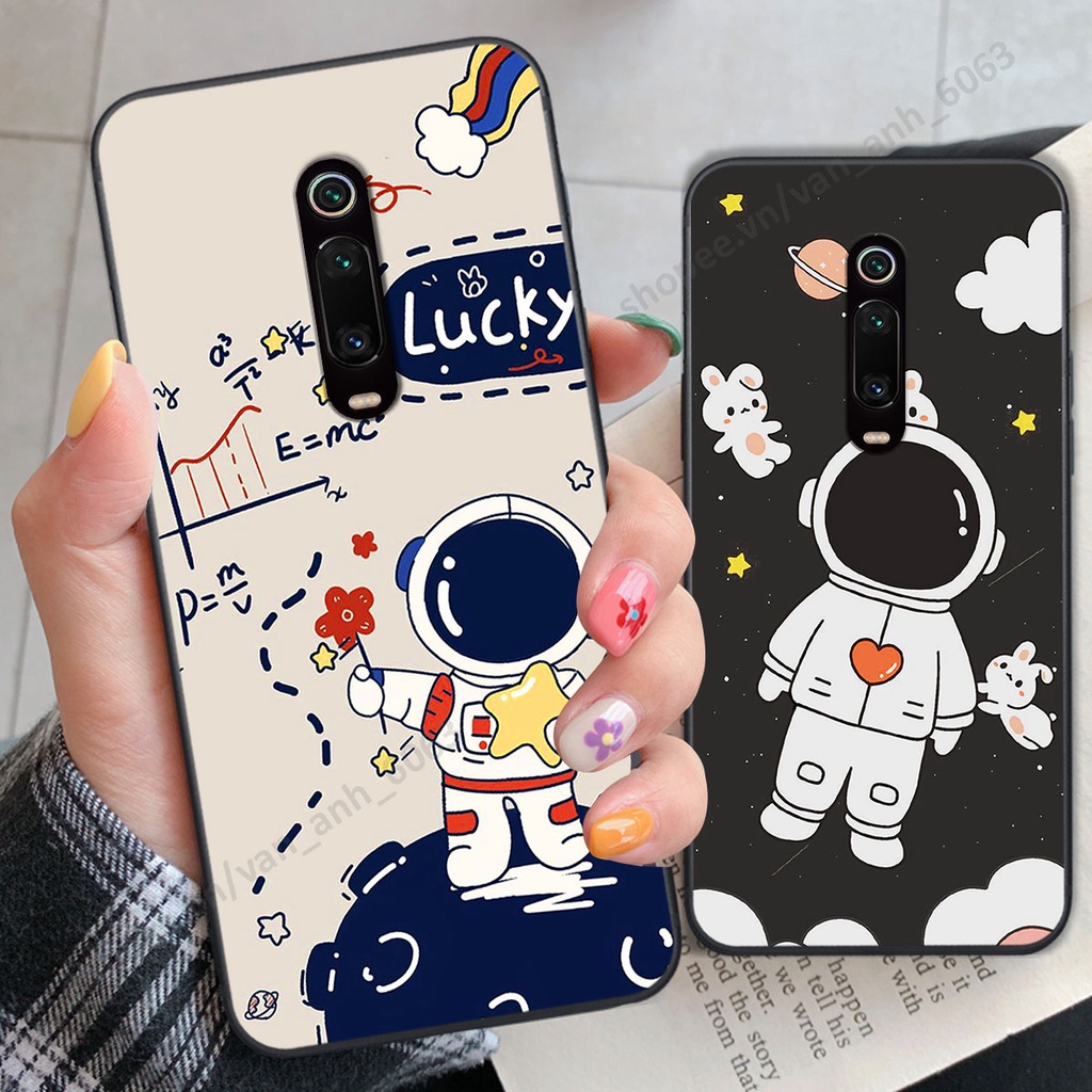 Ốp Xiaomi Redmi K20 hình bầu trời, phi hành gia đẹp, ốp lưng điện thoại xiaomi viền dẻo cao cấp