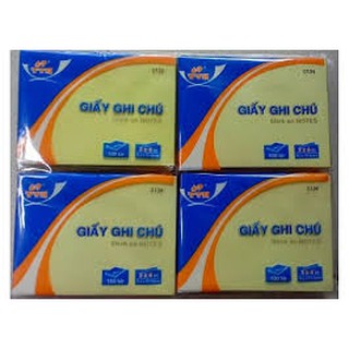 Giấy ghi chú TTH vàng ( xấp )