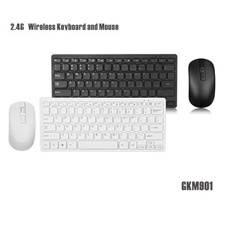 Bộ bàn phím chuột không dây nhỏ gọn GKM901