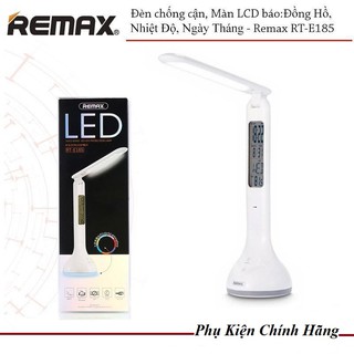 Đèn Chống Cận Đa Năng Remax Màn LCD Báo: Thời Gian, Ngày Tháng, Nhiệt Độ Và Đèn Ngủ Remax RT - E185 - Bảo Hành 12 Tháng