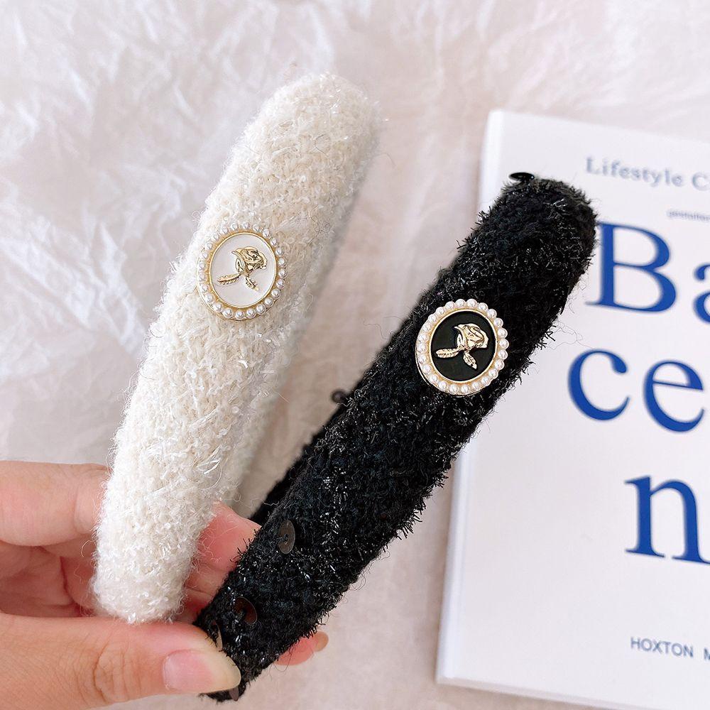 Băng Đô Cài Tóc Rửa Mặt / Trang Điểm Hình Hoa Hồng Đơn Giản Cổ Điển Thời Trang Cho Nữ