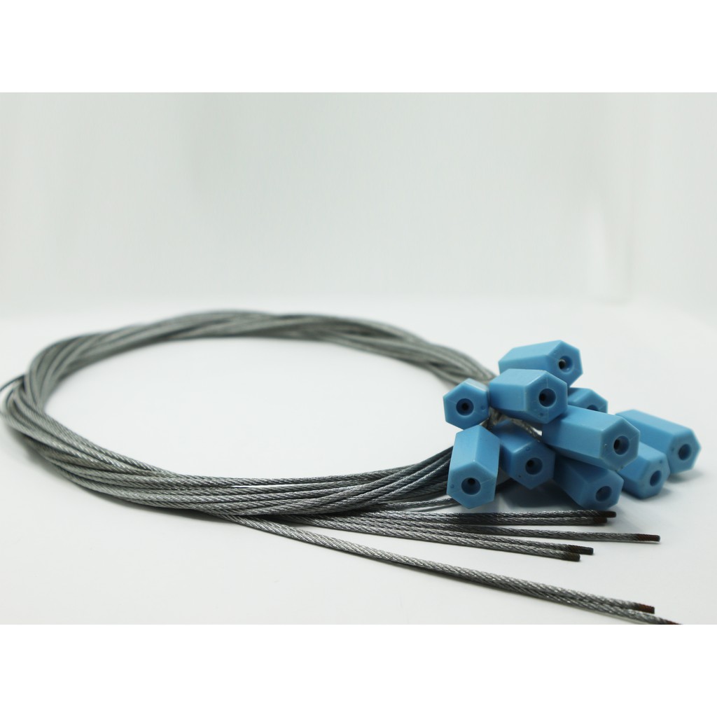 Set 50 seal niêm phong cáp rút lục giác 120cm
