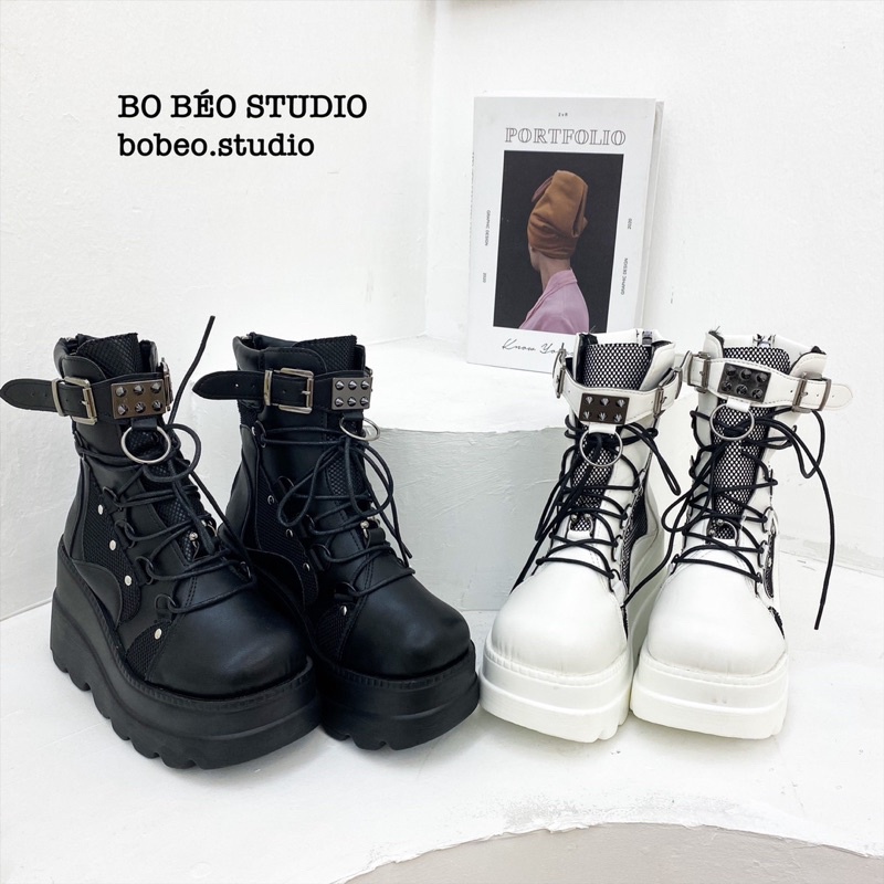 BỐT GOTHIC A2 ĐẾ CAO 10CM