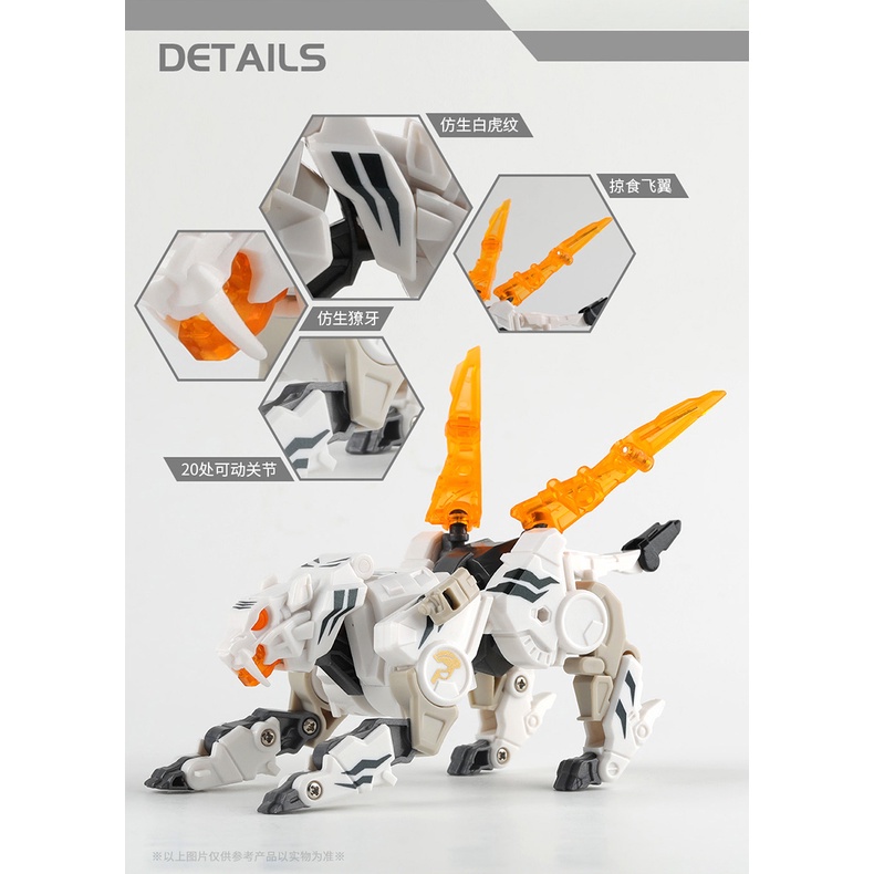 Hộp đồ chơi beastbox mô hình robot biến hình hợp thời trang