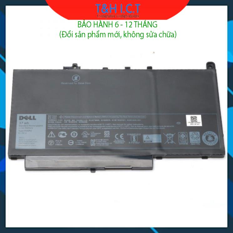 Pin laptop Dell Latitude Latitude E7270 E7470 – E7470 NGẮN 42WH (ZIN) – 3 CELL -BH6-12T