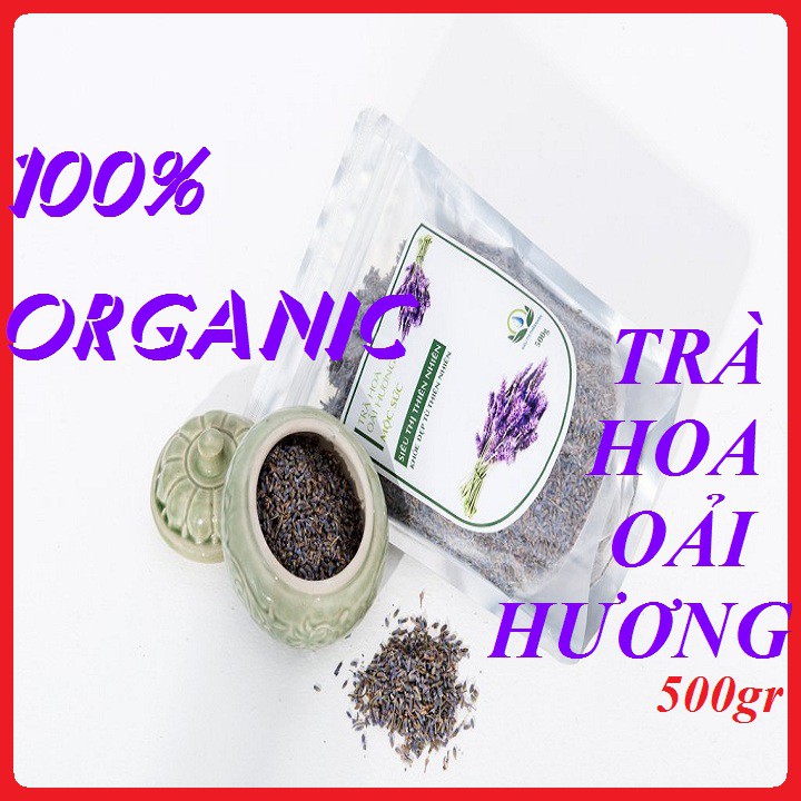 Trà Oải Hương / Trà Lavender MỘC SẮC 100/500gr [Organic]