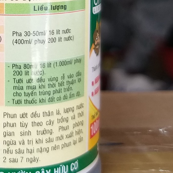 Dầu Neem Nim hữu cơ bảo vệ cây trồng, (100ml), Nguyên Chất Trị Côn Trùng Sâu Bệnh