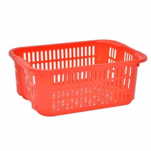 RỔ NHỰA CHỮ NHẬT CÔNG NGHIỆP 55X38X21CM