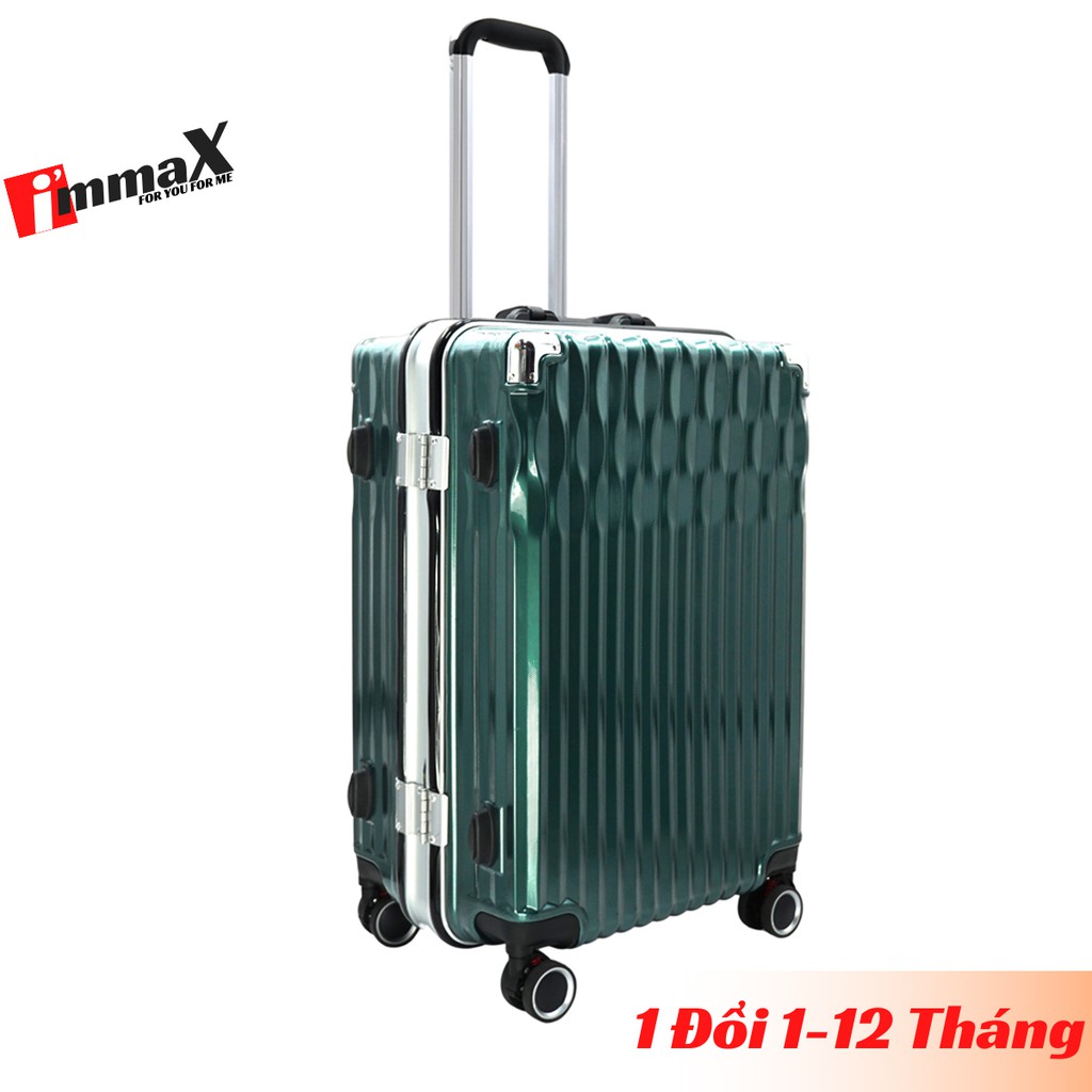 Vali nhựa nắp gập immaX A19 size 24inch ký gửi hành lý bảo hành 2 năm chính hãng, 1 đổi 1 trong 12 tháng