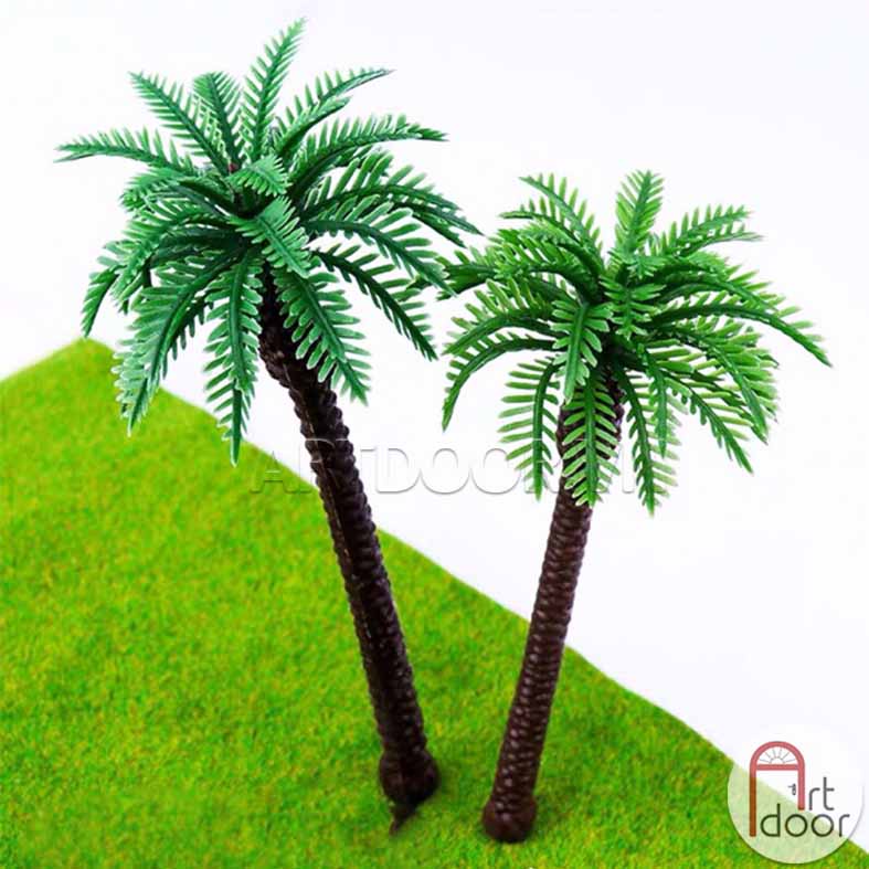 [ARTDOOR] Cây mô hình Cọ, Dừa làm thủ công