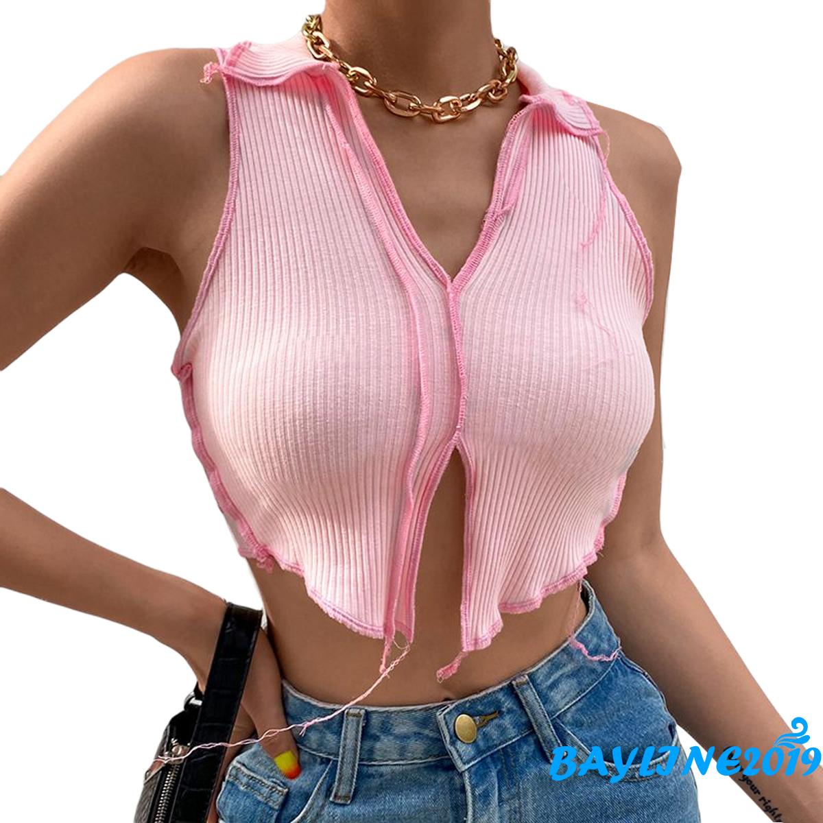 Áo Lửng Hai Dây Màu Trơn Gợi Cảm Cho Nữ | BigBuy360 - bigbuy360.vn