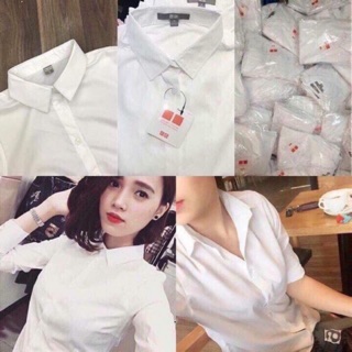 Sơ mi trắng cổ đức