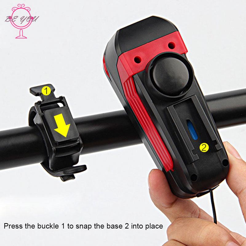 Đèn Pha Kiêm Còi Xe Đạp Có Cổng Sạc Usb Đa Năng