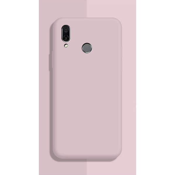 Ốp điện thoại silicon mềm chống sốc màu trơn cho Huawei honor play