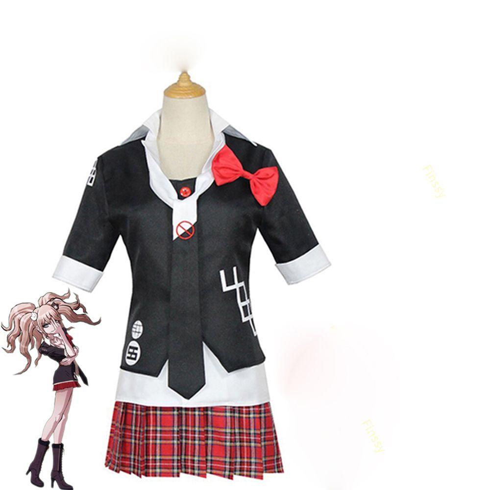 MOCHO Set Đồng Phục Nhân Vật Hoạt Hình Enoshima Junko Cafe Dễ Thương Xinh Xắn