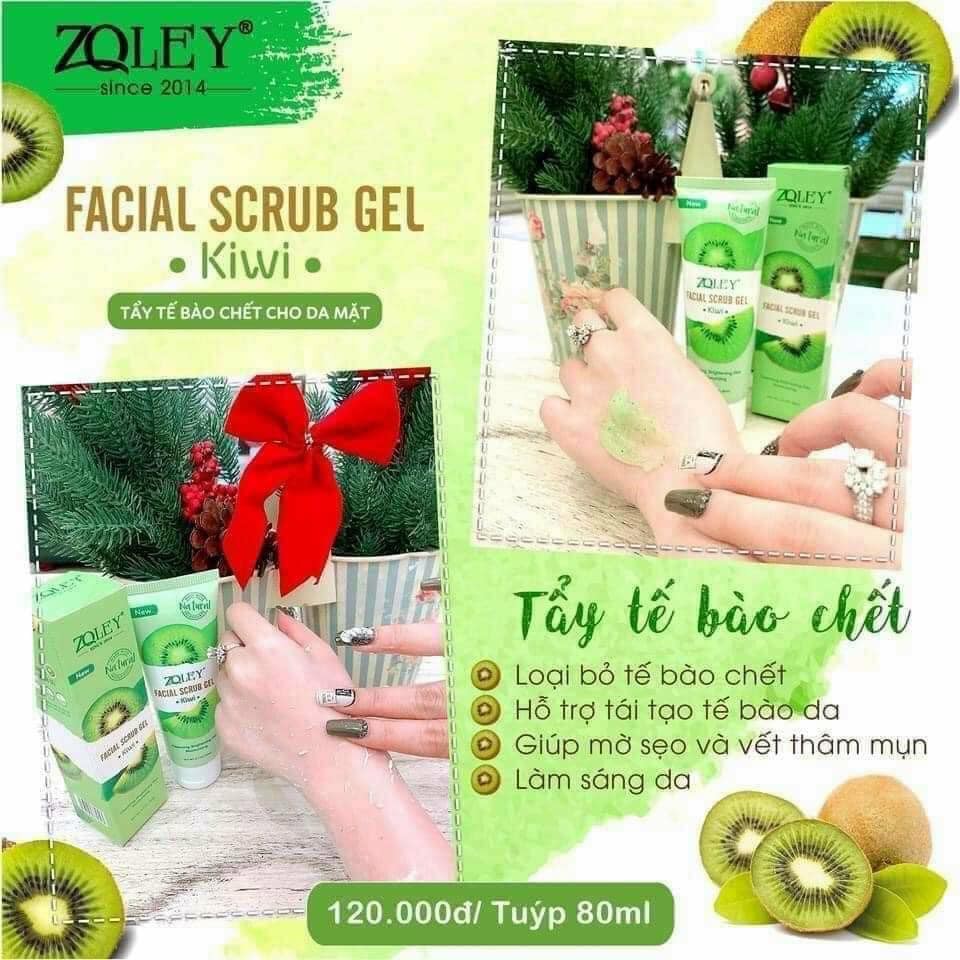 Gel tẩy tế bào chết cherry Zoley dành riêng cho da mặt