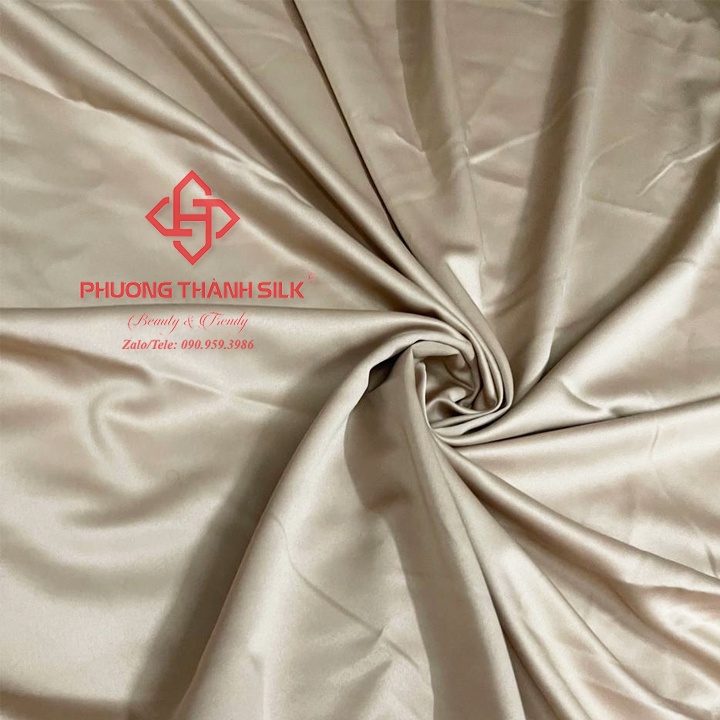 Vải Phi Nhật PHƯƠNG THÀNH SILK Mềm Mại,Dày Dặn,Có độ rủ Chuyên may Váy Cưới,Đầm Thiết Kế,Đầm Dạ Hội, May Áo Dài,Đầm Body