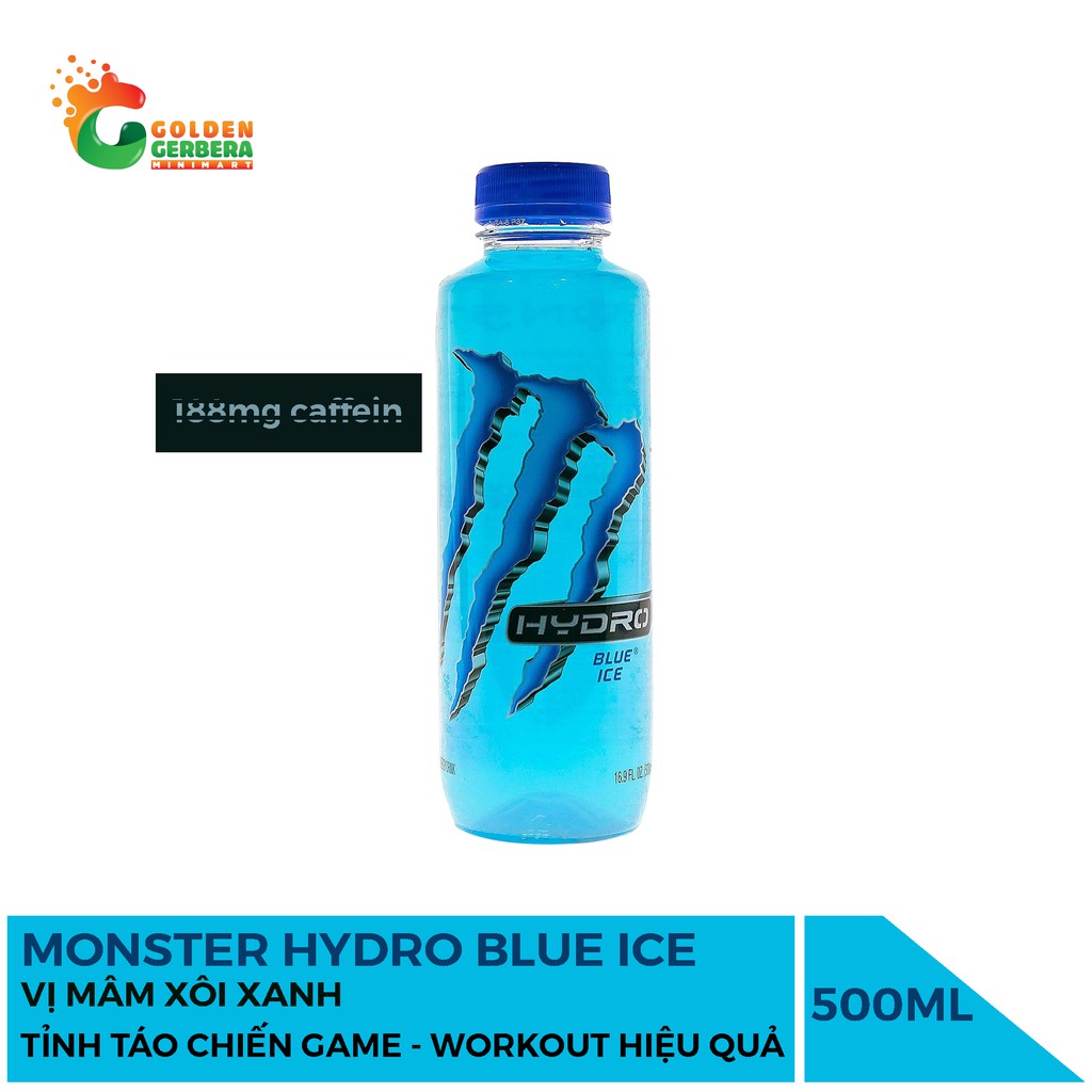 Nước tăng lực thể thao Monster Hydro 2 Vị 500ml