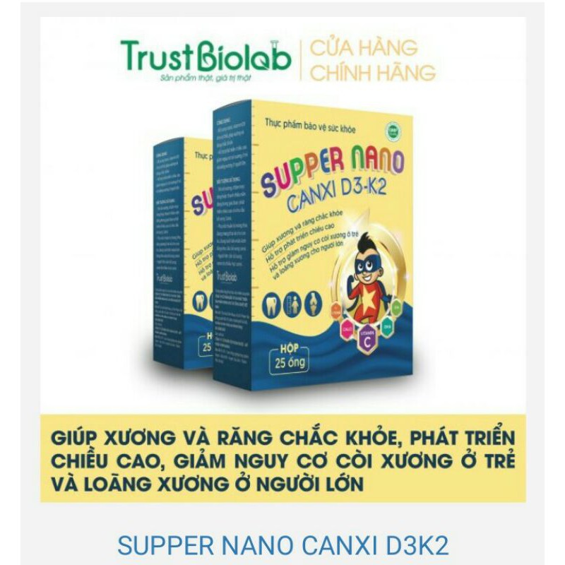 Supper nano canxi D3-K2