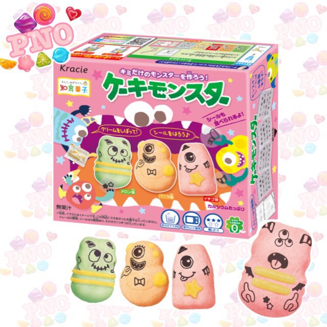 Popin Cookin Làm BÁNH COOKIE NHỮNG CHÚ QUỈ ĐÁNG YÊU ( new )